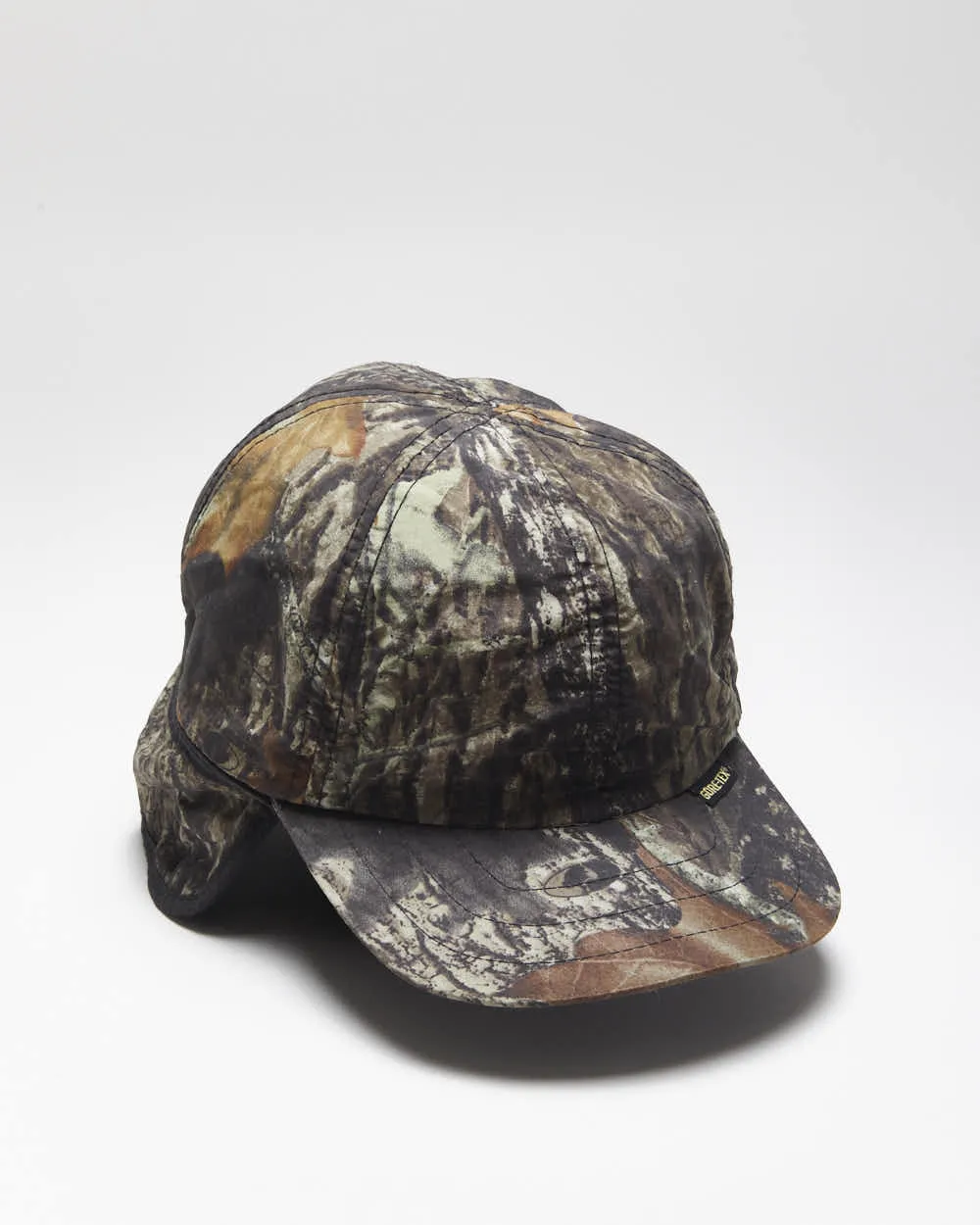 Vintage 90's Inuslated Real Tree Camouflage Ear Flaps Cap - OS sold by Rokit