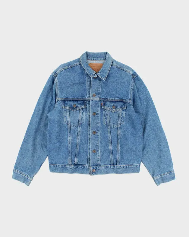 Vintage 90's Levi's Medium Wash Denim Jacket - L made by Levi's
