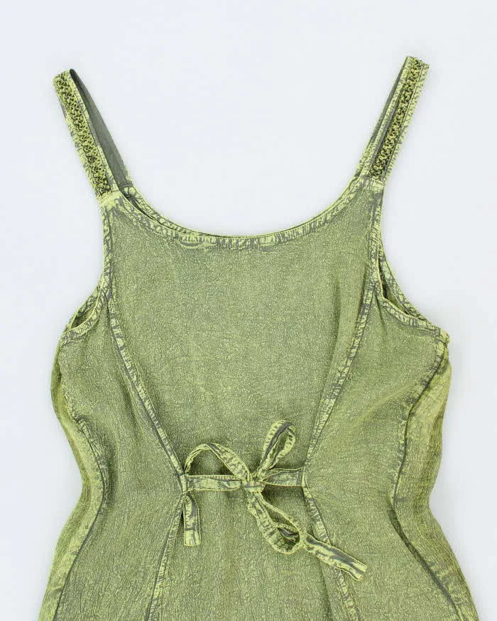 Vintage 90s Model France Green Dress - M sold by Rokit product image thumbnail 4