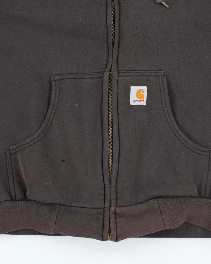 Vintage 2000's Carhartt Heavyweight Zip Up Hoodie - M sold by Rokit product image thumbnail 4