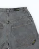 Vintage Y2K Xtreme Wide Leg Grey Wash Cut Off Denim Shorts - W30 L8 sold by Rokit