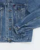 Vintage 90's Levi's Faded Dark Wash Denim Jacket - L sold by Rokit