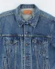 Vintage 90's Levi's Faded Dark Wash Denim Jacket - L sold by Rokit