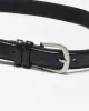 Vintage Italian Black Leather Belt - W34-W38 sold by Rokit