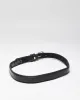 Vintage Italian Black Leather Belt - W34-W38 sold by Rokit