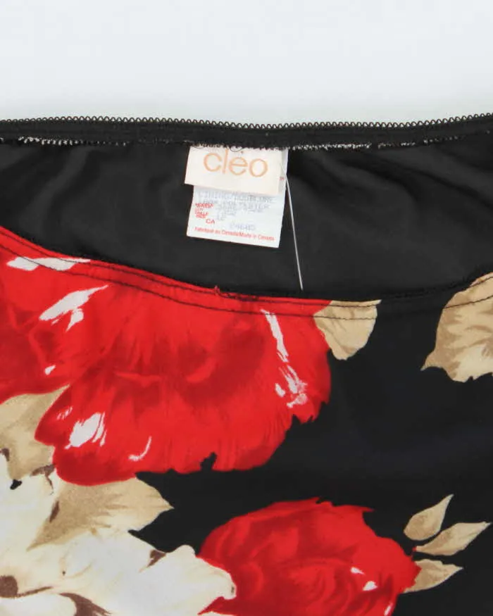 Vintage 90s Cleo Floral Skirt - M sold by Rokit product image thumbnail 3