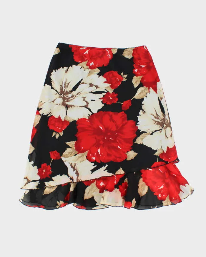 Vintage 90s Cleo Floral Skirt - M sold by Rokit
