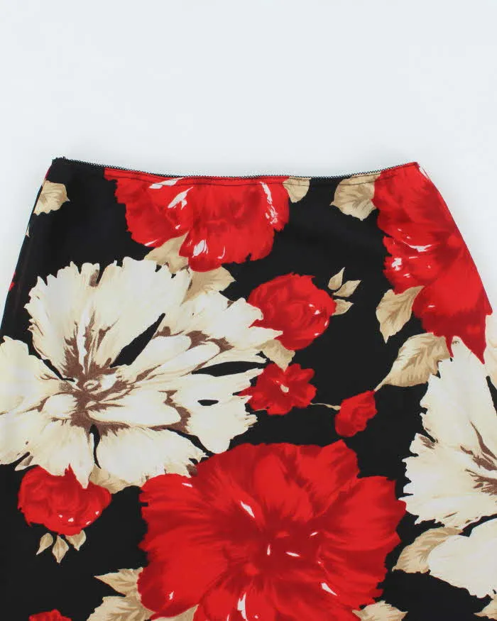 Vintage 90s Cleo Floral Skirt - M sold by Rokit product image thumbnail 5