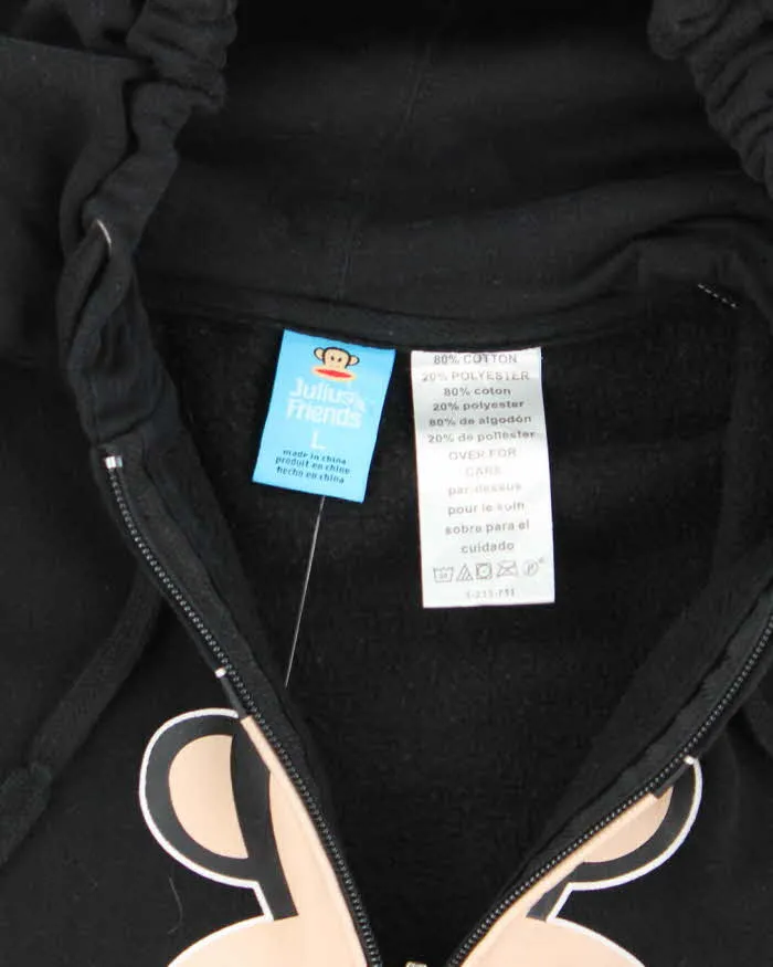 Vintage Y2K Women's Julius & Friends by Paul Frank Zip Up Hoodie - L sold by Rokit product image thumbnail 5