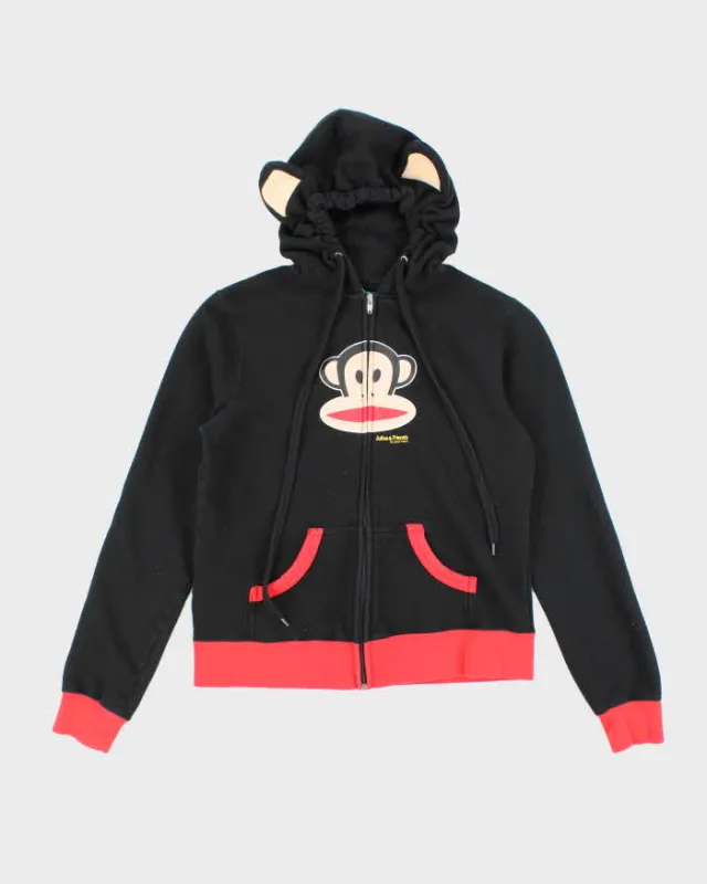 Vintage Y2K Women's Julius & Friends by Paul Frank Zip Up Hoodie - L sold by Rokit