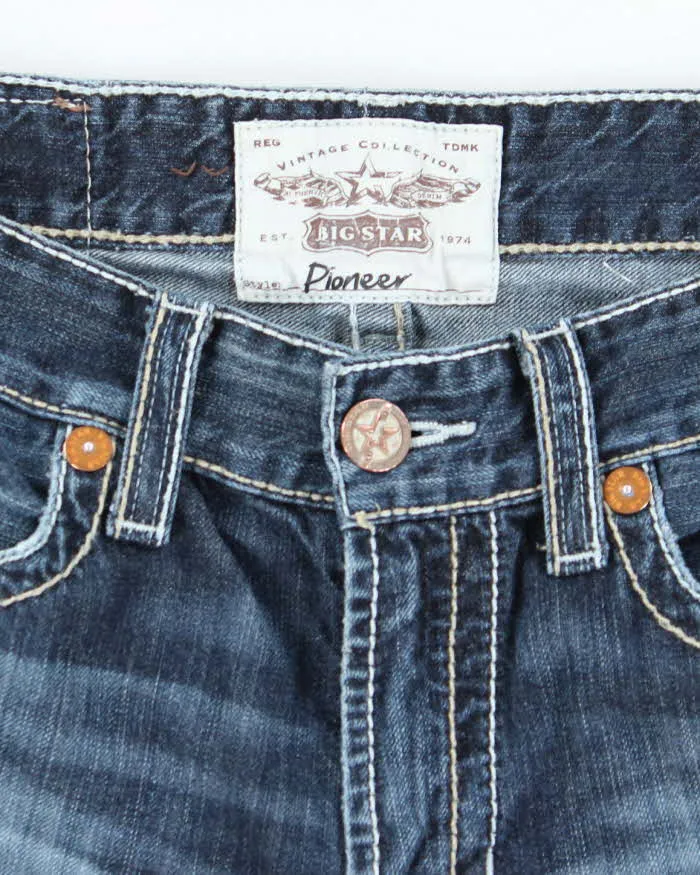 Vintage 2000's Big Star Contrast Stitch Denim Shorts - W32 L10 sold by Rokit product image thumbnail 5