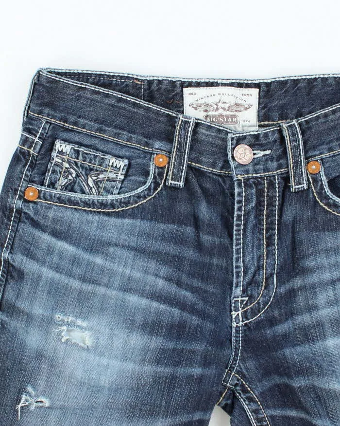 Vintage 2000's Big Star Contrast Stitch Denim Shorts - W32 L10 sold by Rokit product image thumbnail 3