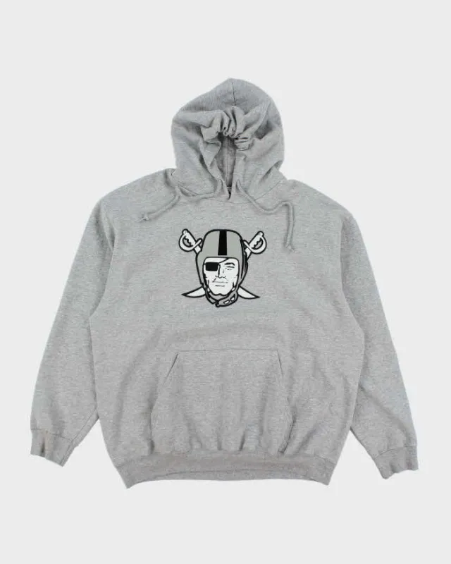 Vintage 2000's Oakland Raiders NFL Hoodie - L sold by Rokit