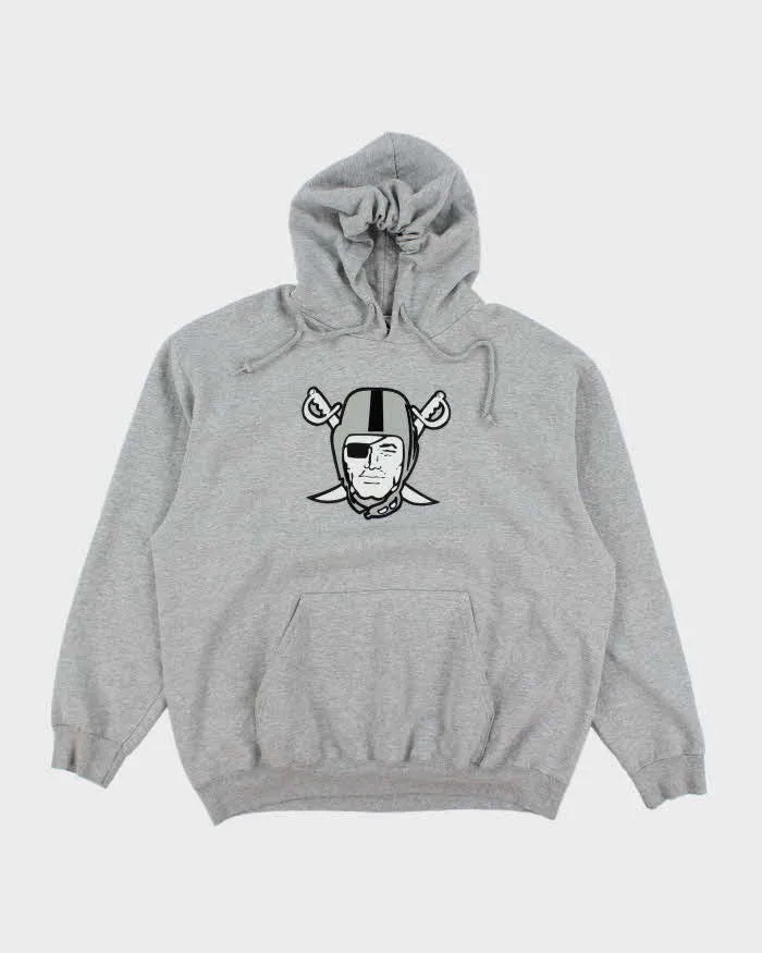 Vintage 2000's Oakland Raiders NFL Hoodie - L sold by Rokit