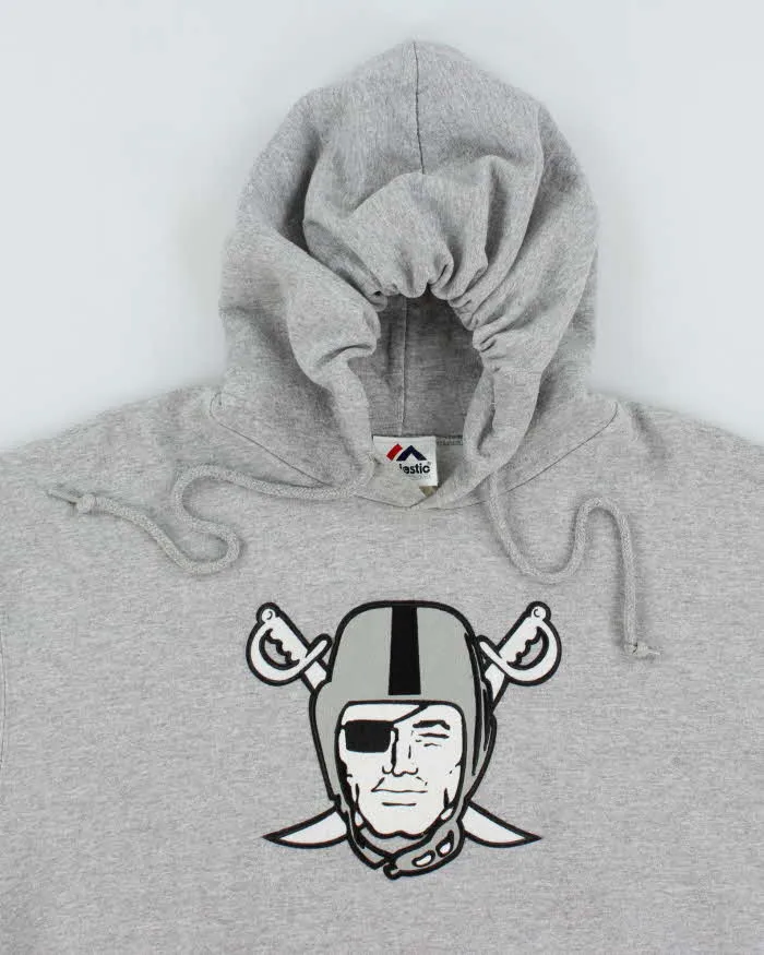Vintage 2000's Oakland Raiders NFL Hoodie - L sold by Rokit product image thumbnail 3