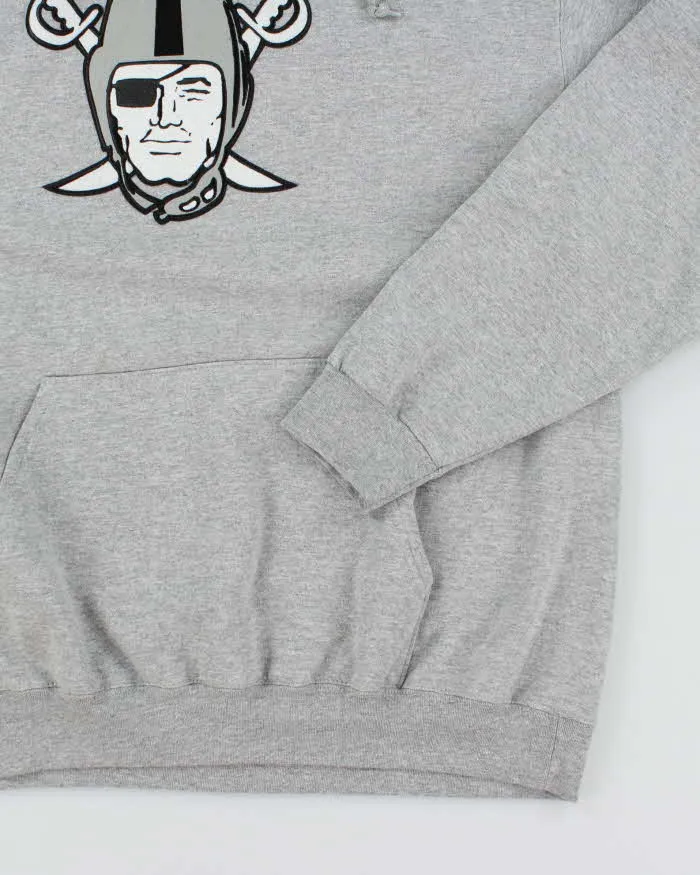 Vintage 2000's Oakland Raiders NFL Hoodie - L sold by Rokit product image thumbnail 4