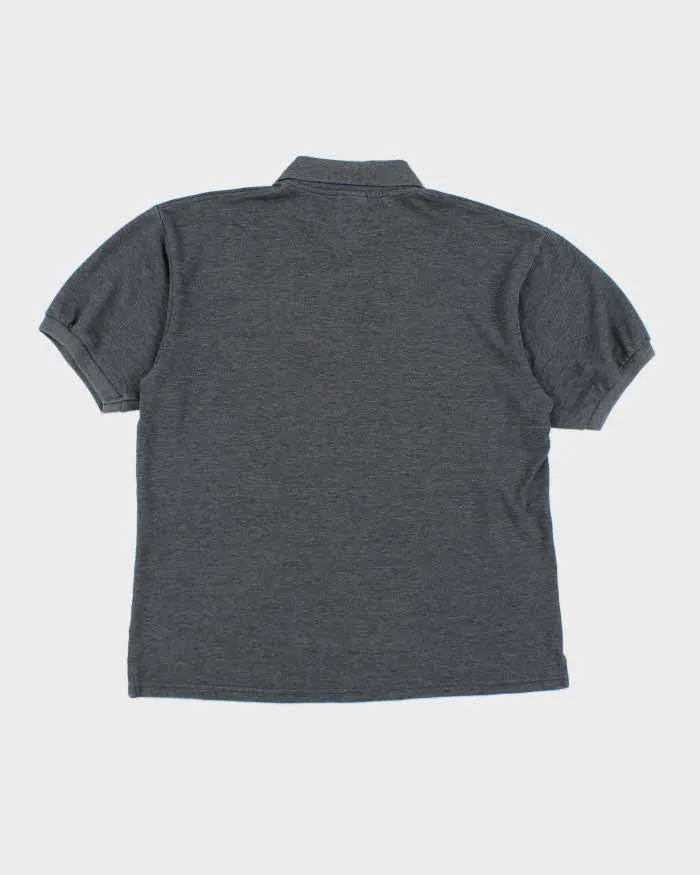 Vintage Lacoste Small Croc Grey Polo Shirt - L sold by Rokit product image thumbnail 2