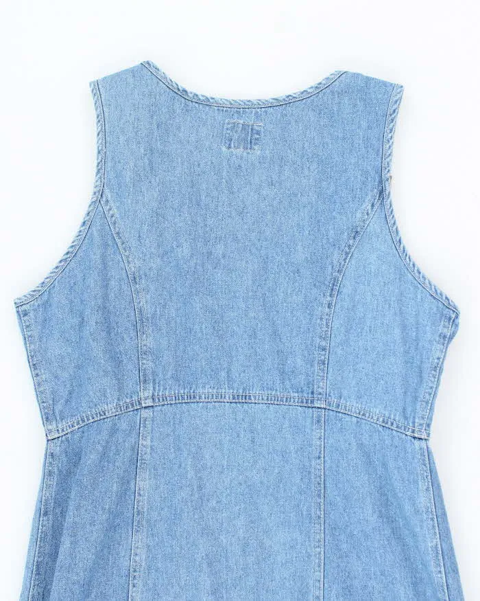 Vintage 90s Candy Jeans Dungaree Denim Dress - M sold by Rokit product image thumbnail 4