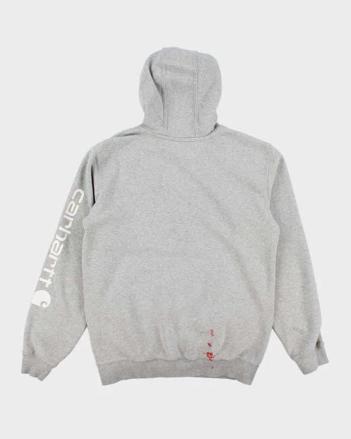 Vintage 2000's Carhartt Oversized Sleeve Print Hoodie - S sold by Rokit product image thumbnail 2