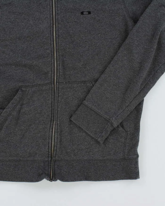 Vintage Y2K Oakley Small Logo Zip Up Hoodie - M sold by Rokit product image thumbnail 4