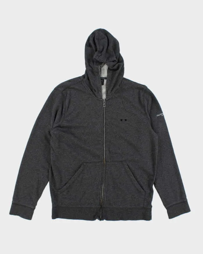 Vintage Y2K Oakley Small Logo Zip Up Hoodie - M sold by Rokit