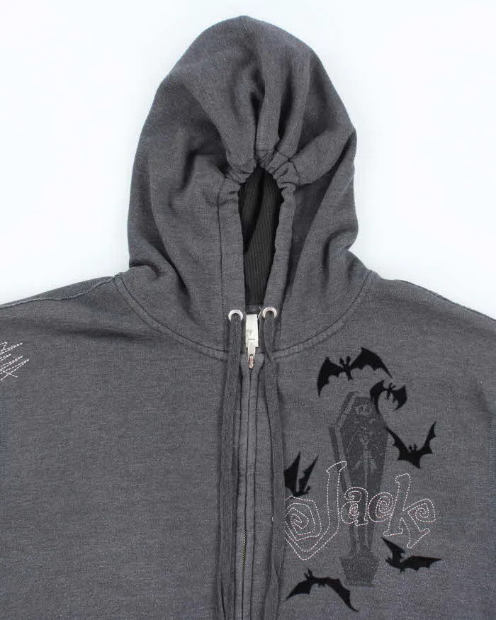 Vintage 2000's Disney Nightmare Before Christmas Zip Up Hoodie - XL sold by Rokit product image thumbnail 3
