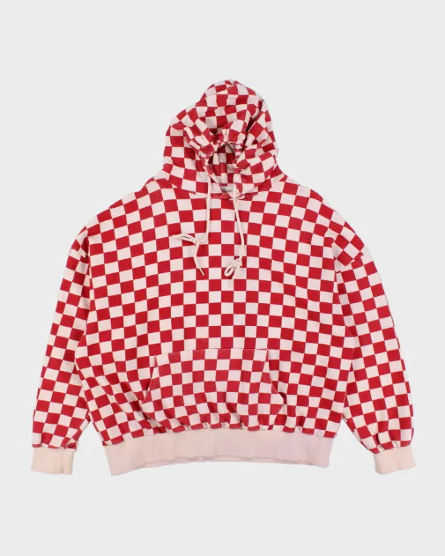 Vintage Y2K Checked Oversized Hoodie - XL sold by Rokit