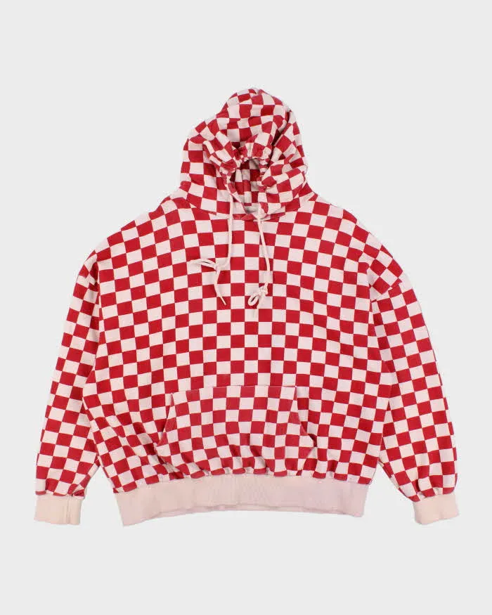 Vintage Y2K Checked Oversized Hoodie - XL sold by Rokit