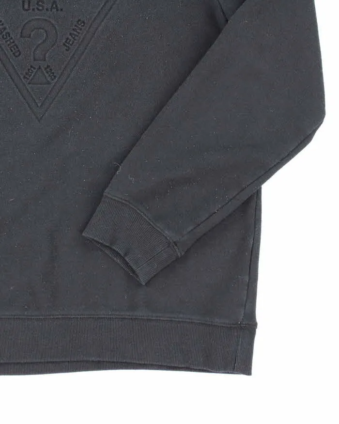 Vintage 2000's Guess Jeans Embossed Logo Sweatshirt - L sold by Rokit product image thumbnail 4