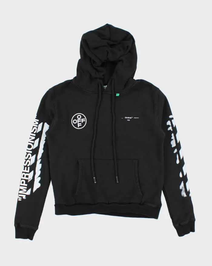Vintage Off White Main Logo Graphic Print Hoodie - XS sold by Rokit