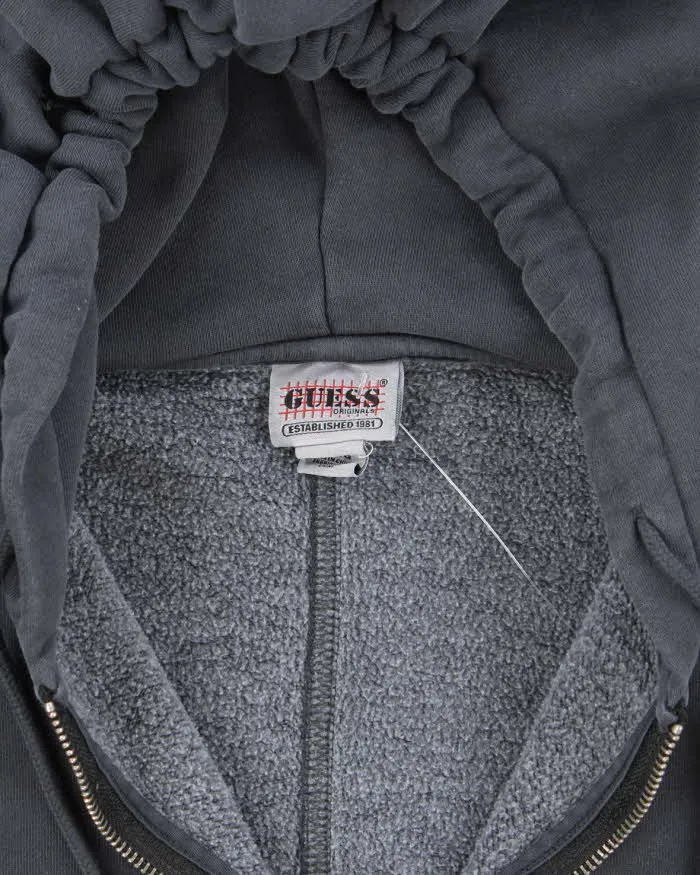 Vintage Y2K Guess Oversized Faded Zip Up Hoodie - L sold by Rokit product image thumbnail 5