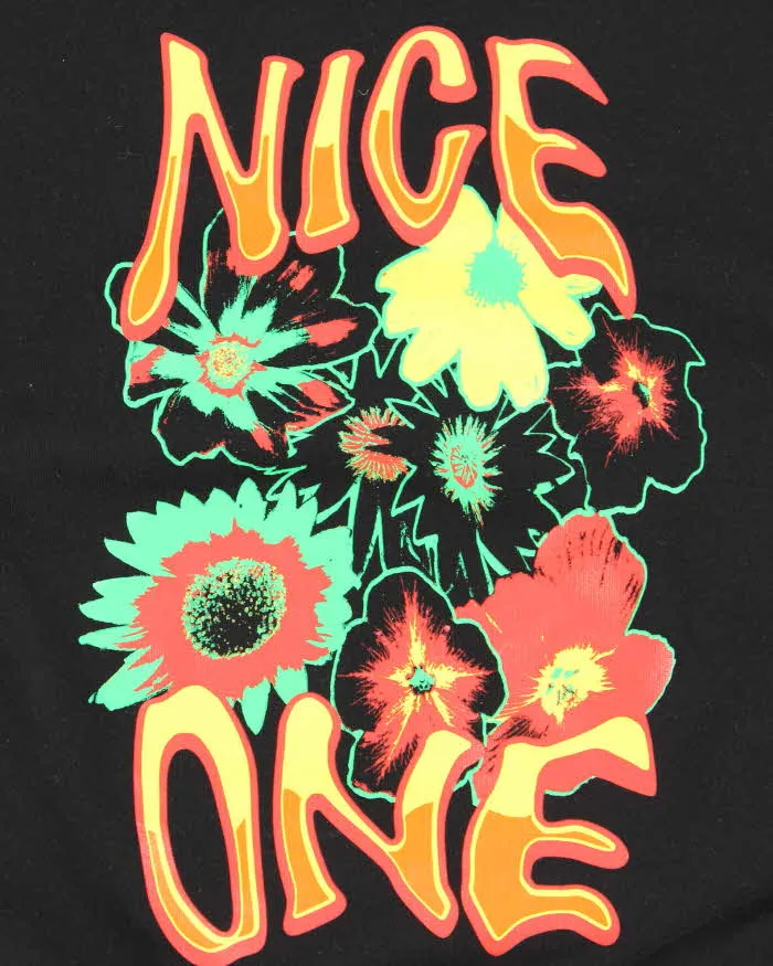 Vintage Stella McCartney Nice One Graphic Sweatshirt - XS sold by Rokit product image thumbnail 4