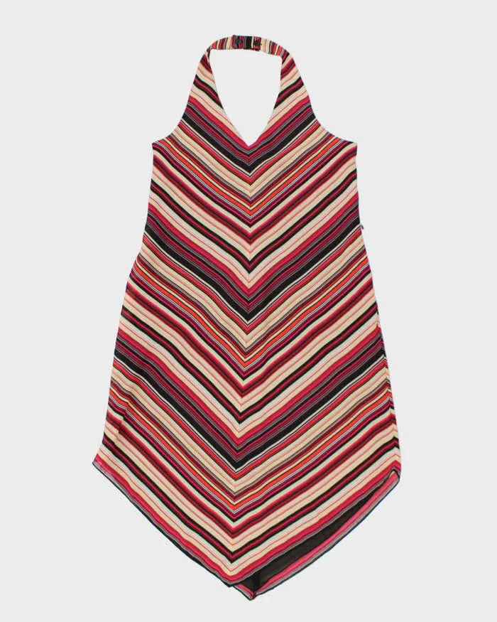 Vintage Y2k 00s New York & Company Halter Dress - L sold by Rokit