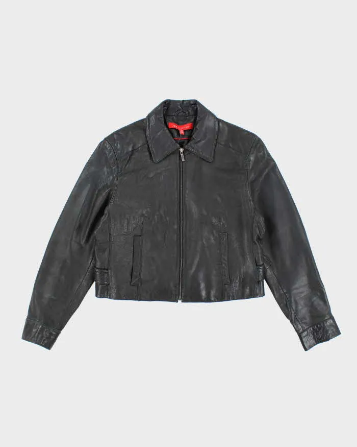 Vintage 90s Anne Klein Leather Jacket - L sold by Rokit