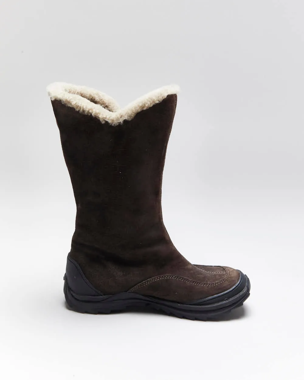 Vintage Y2k 00s Caterpillar Suede Boots - UK4 sold by Rokit product image thumbnail 2