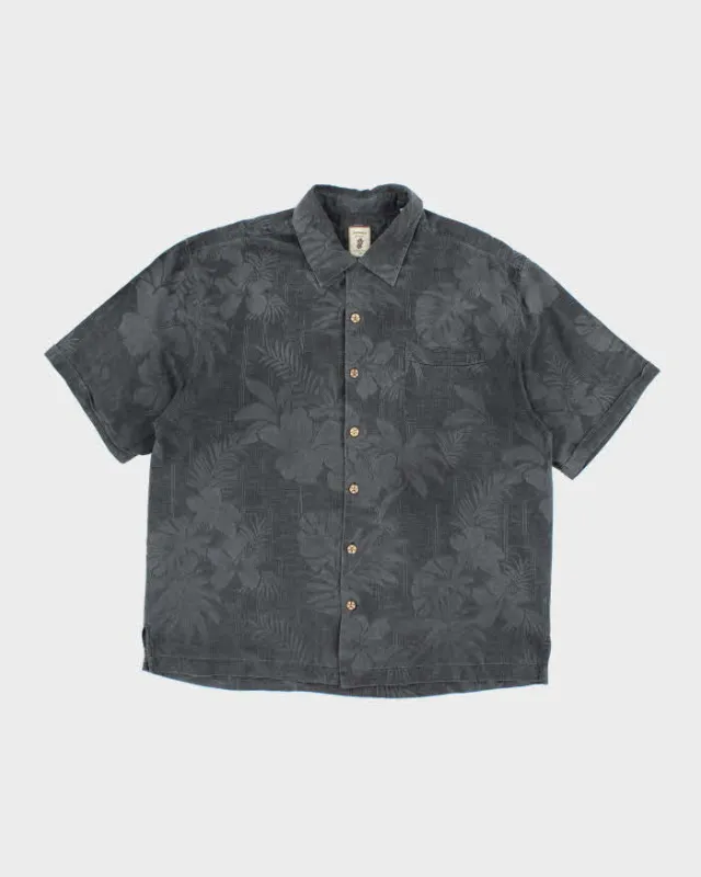Vintage Jamaica Jaxx Silk Hawaiian Shirt - XL sold by Rokit