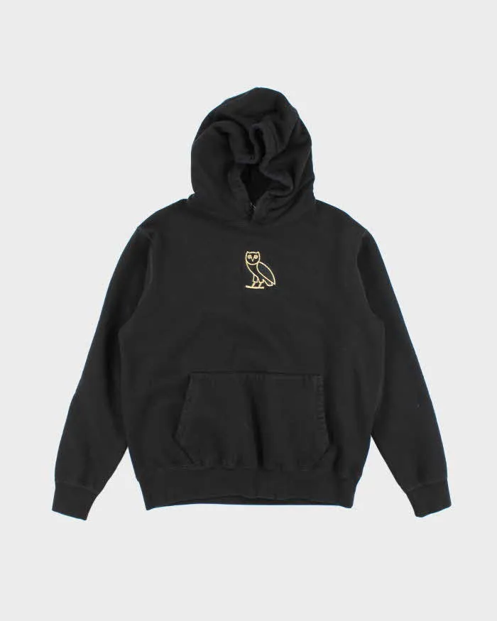 Octobers Very Owns Embroidered Owl Logo Hoodie - M sold by Rokit