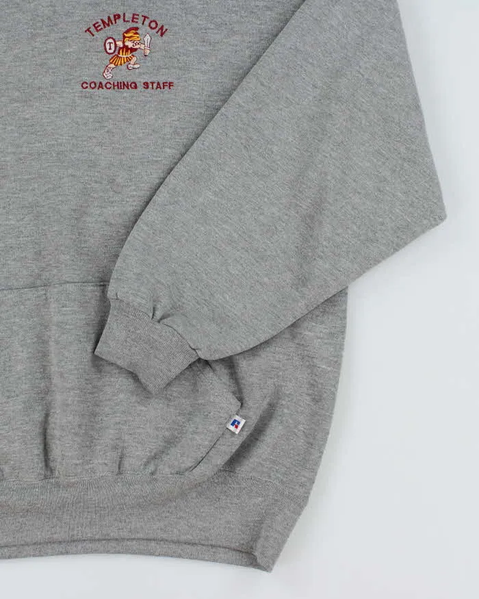 Vintage 2000's Russell Athletic Templeton Embroidered Hoodie - XL sold by Rokit product image thumbnail 4