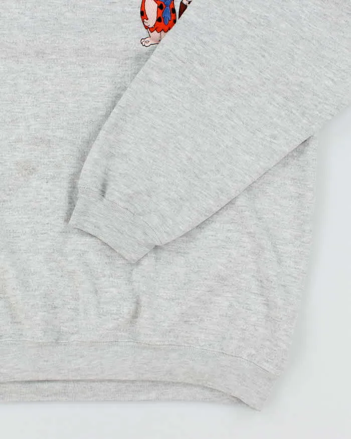 Vintage 90's The Flintstones Embroidered Promotional Sweatshirt - L sold by Rokit product image thumbnail 4