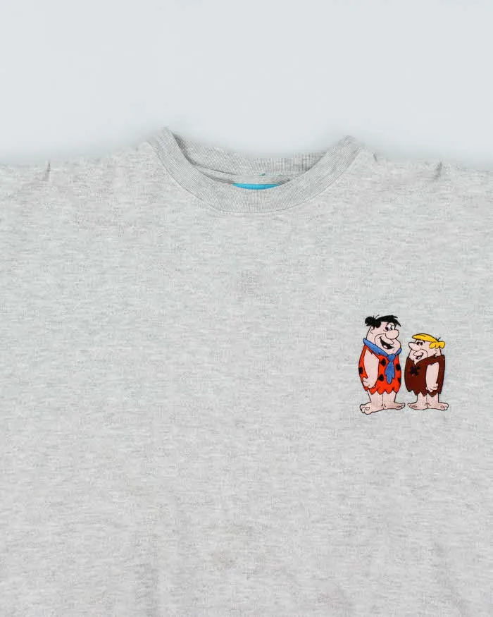 Vintage 90's The Flintstones Embroidered Promotional Sweatshirt - L sold by Rokit product image thumbnail 3