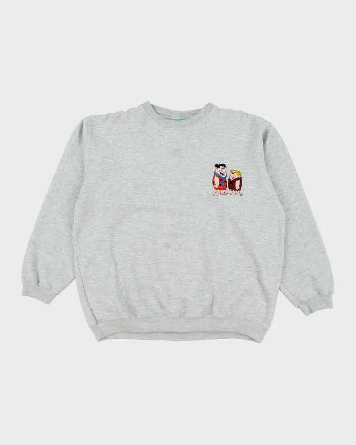 Vintage 90's The Flintstones Embroidered Promotional Sweatshirt - L sold by Rokit