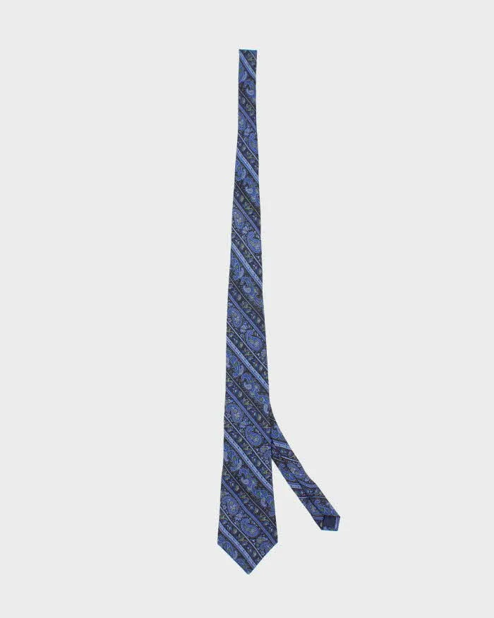 Vintage 90's Yves Saint Laurent Silk Paisley Patterned Tie sold by Rokit
