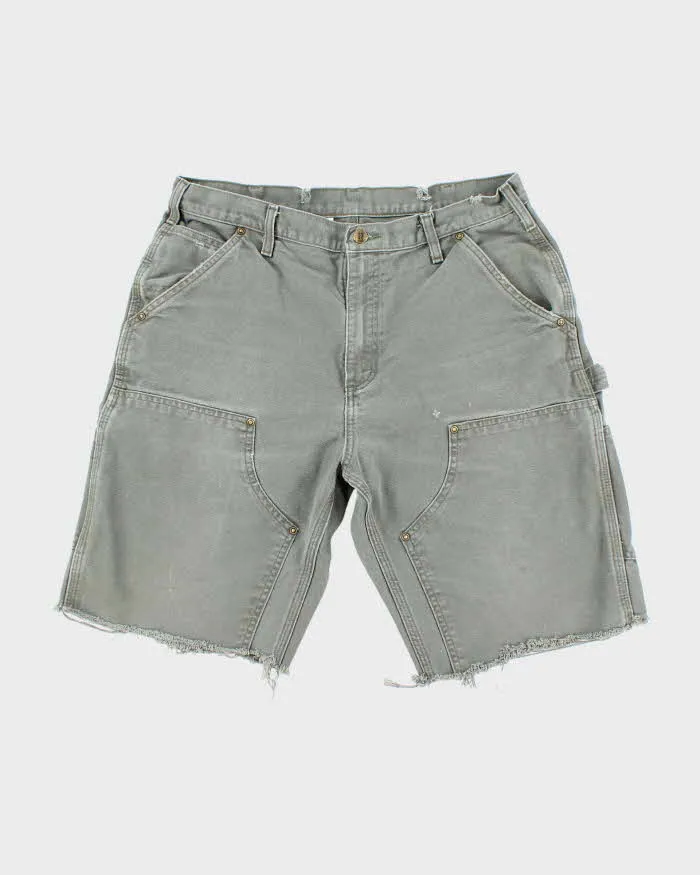 Vintage 90's Carhartt Double Knee Cut Off Shorts - W32 L10 sold by Rokit