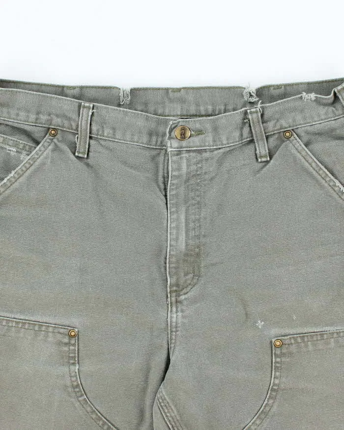 Vintage 90's Carhartt Double Knee Cut Off Shorts - W32 L10 sold by Rokit product image thumbnail 3