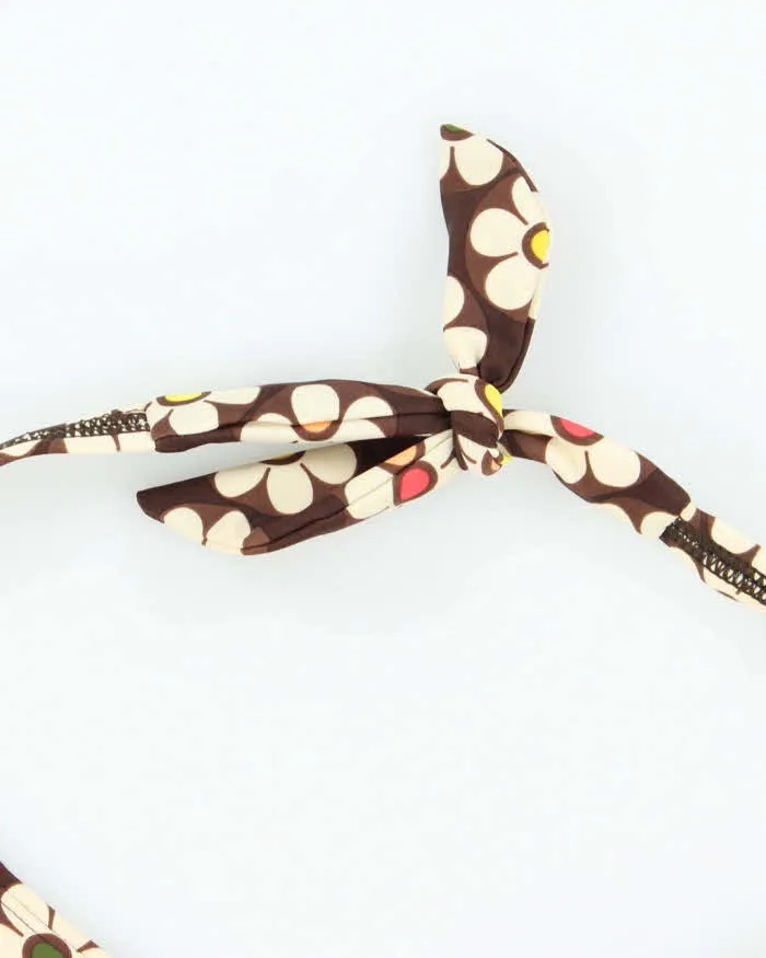 Vintage Y2k 00s Decree Floral O Ring Bikini Top - S sold by Rokit product image thumbnail 5