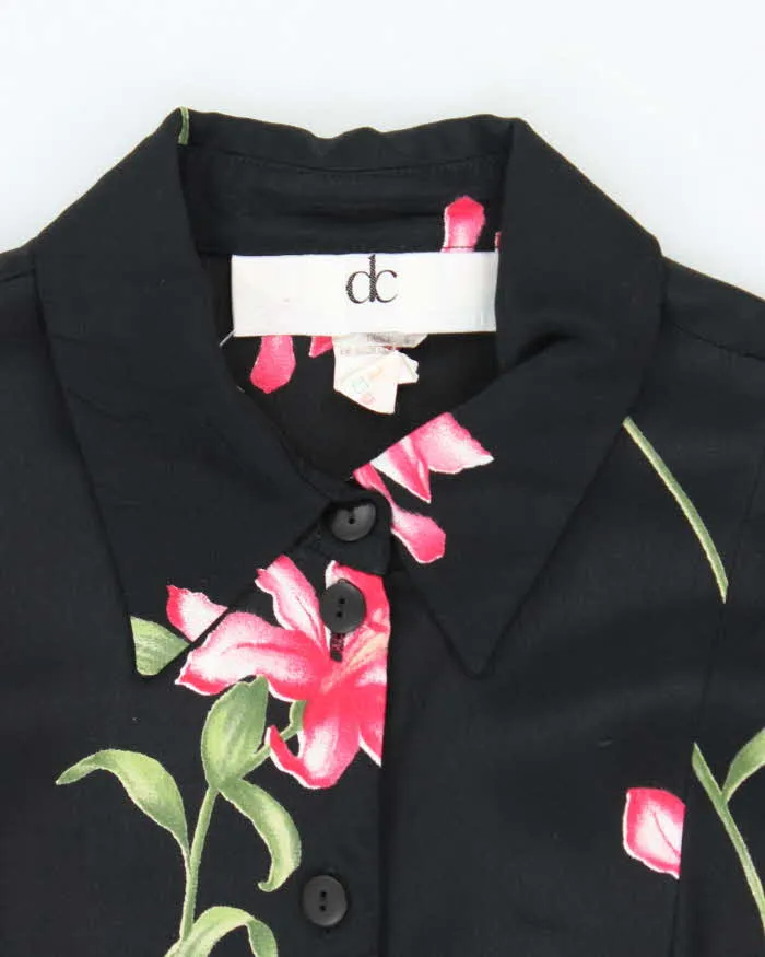 Vintage 90s Devonshire Cream Button-Up Floral Dress - M sold by Rokit product image thumbnail 5