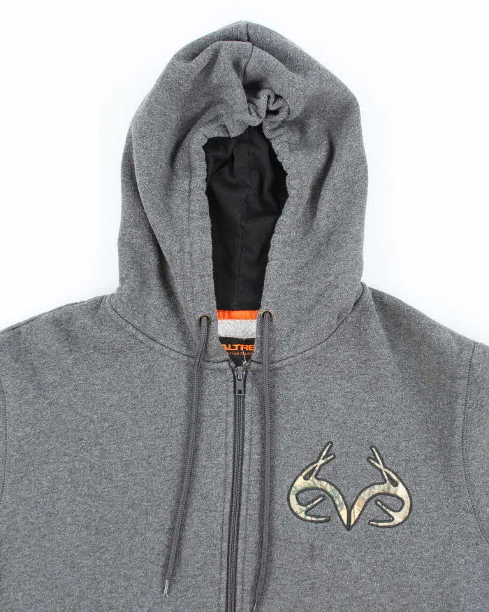 Vintage 2000's Real Tree Embroidered Camo Logo Zip Up Hoodie - L sold by Rokit product image thumbnail 3