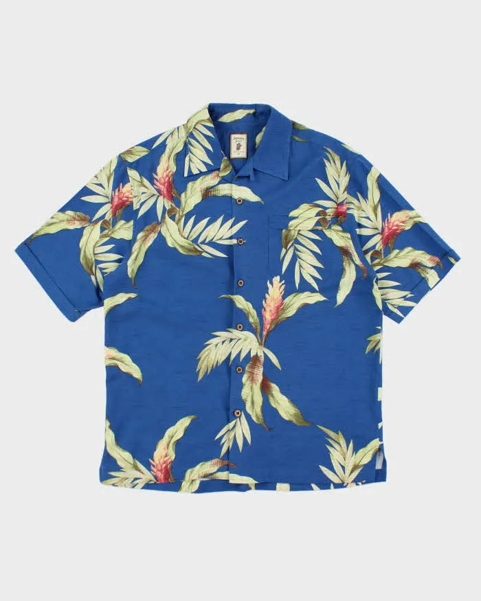 Vintage Jamaica Jaxx Big Floral Print Hawaiian Shirt - S sold by Rokit