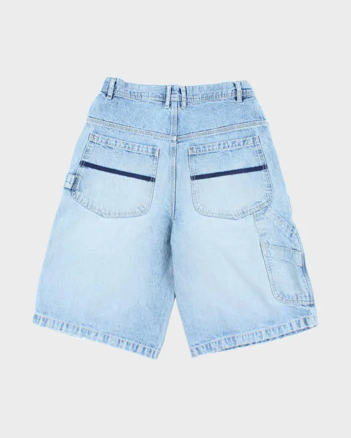 Vintage 725 Medium Wash Wide Leg Denim Shorts - W32 L13 sold by Rokit product image thumbnail 2