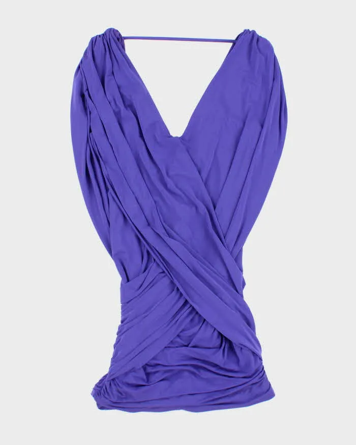 Vintage Y2k 00s BCBG Maxazria Ruched Dress - S sold by Rokit